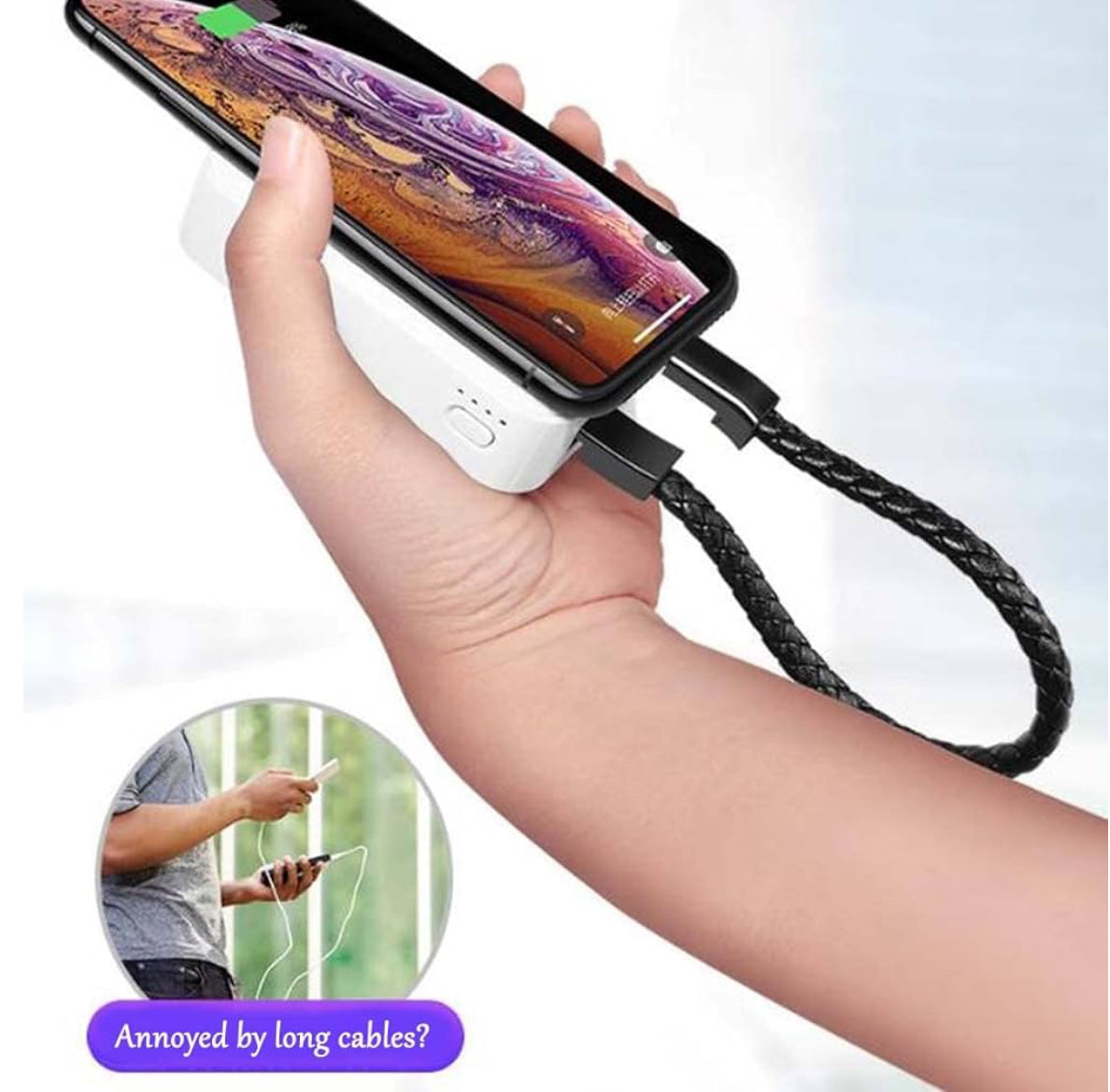 Isabrandz™ VoltBand – Waterproof Fashion Bracelet Charging Cable