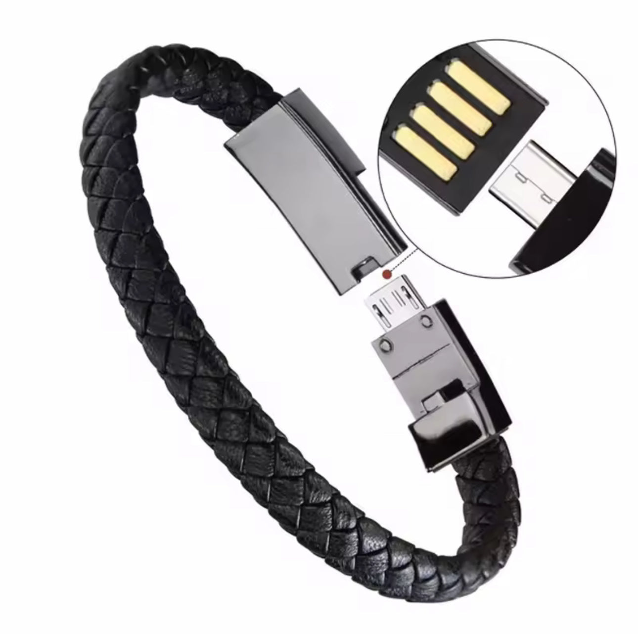 Isabrandz™ VoltBand – Waterproof Fashion Bracelet Charging Cable