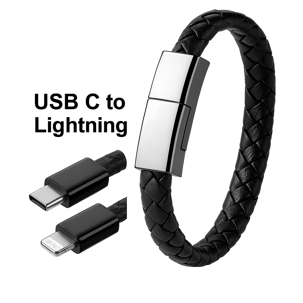 Isabrandz™ VoltBand – Waterproof Fashion Bracelet Charging Cable