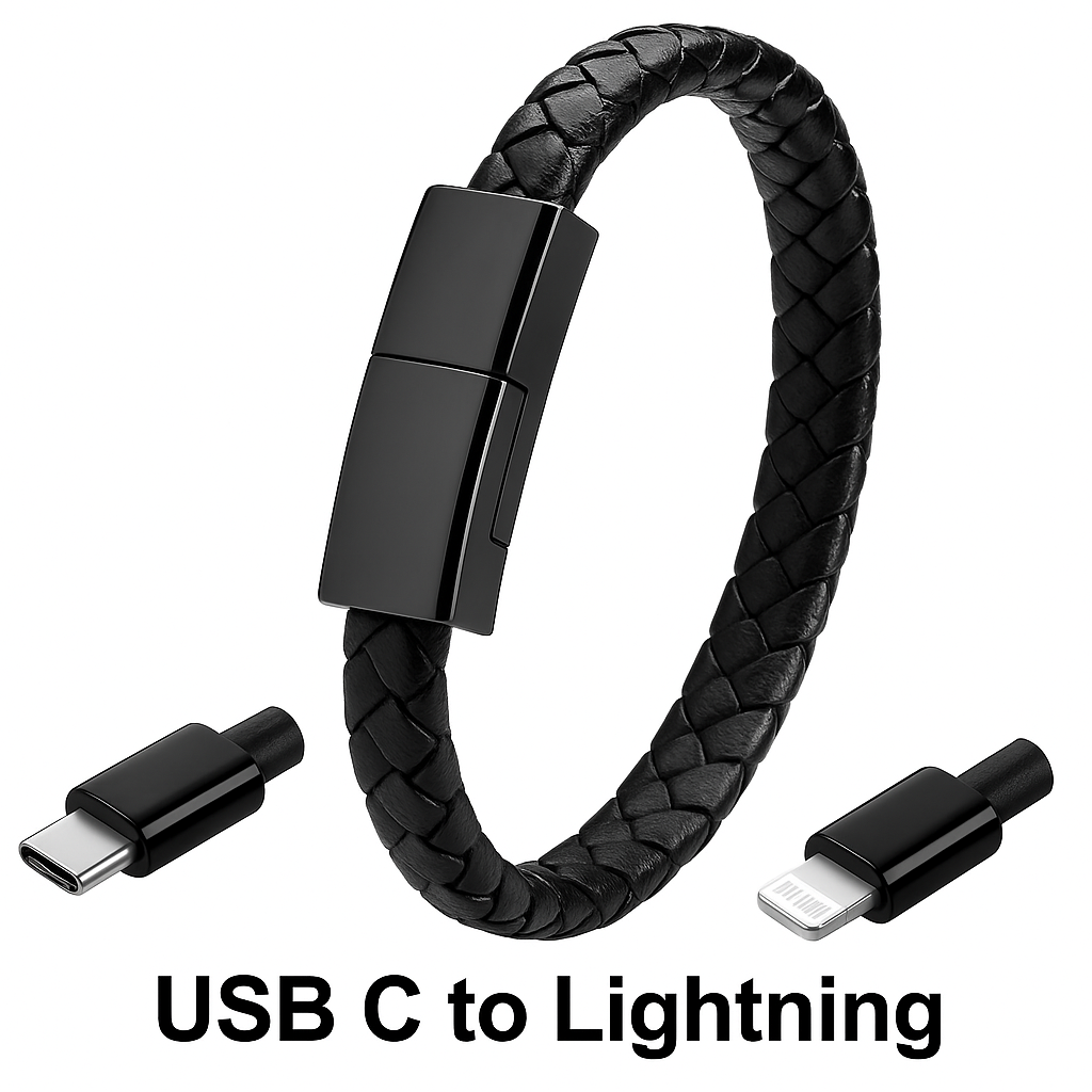 Isabrandz™ VoltBand – Waterproof Fashion Bracelet Charging Cable