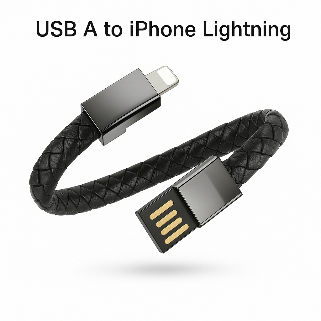 Isabrandz™ VoltBand – Waterproof Fashion Bracelet Charging Cable