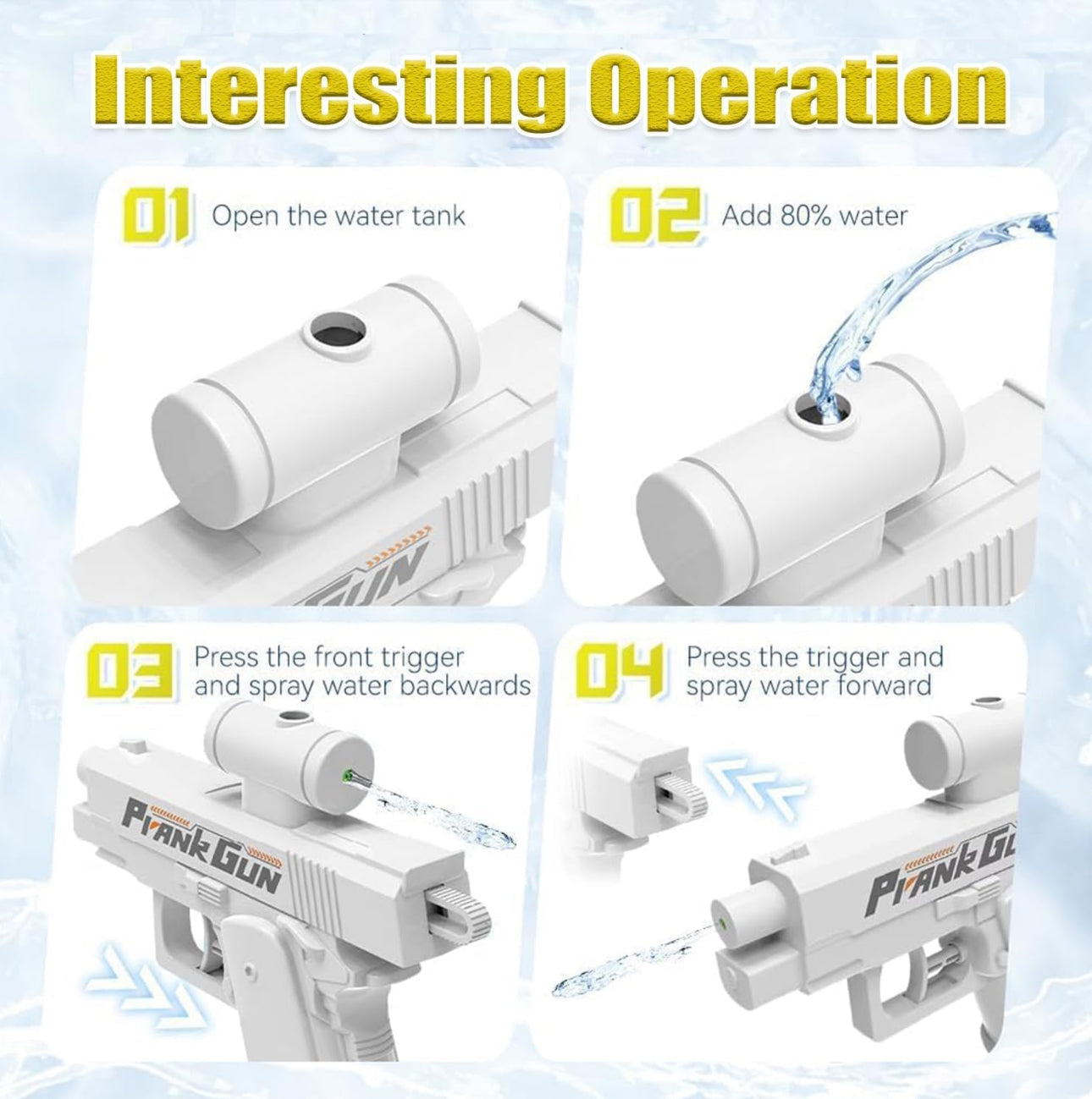 Prank Gun™ — The Ultimate Two-Way Water Blaster for Epic Laughs