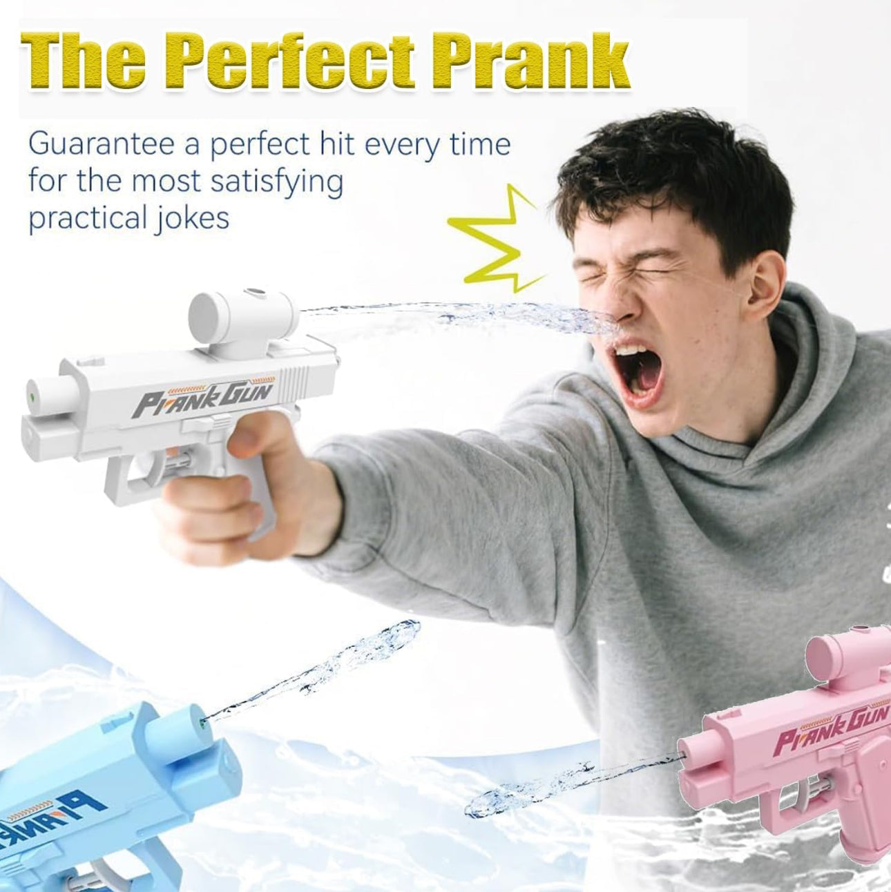 Prank Gun™ — The Ultimate Two-Way Water Blaster for Epic Laughs