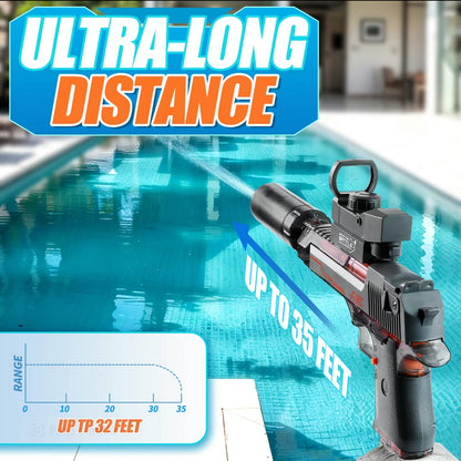 Isabrandz™ Automatic Electric Water Gun with Muzzle Flash